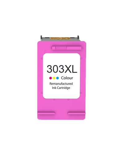 HP 303XL Color Cartucho de Tinta Remanufacturado - Reemplaza T6N03AE/T6N01AE